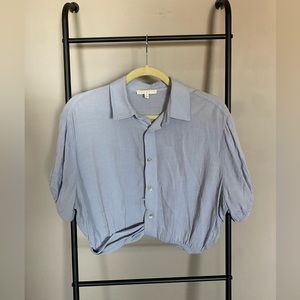 Baby Blue Blouse